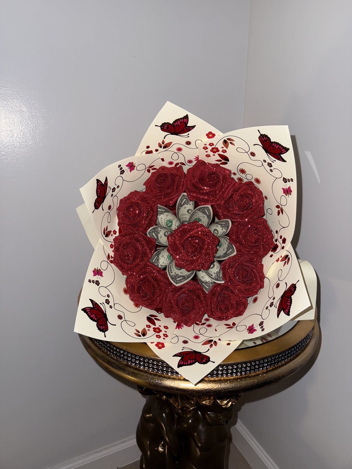 Mini Cake Money Bouquet