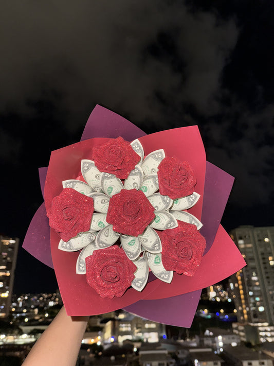 "Mini Kiss" Money Bouquet
